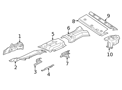 Heat Shields for 2025 BMW X6 #0