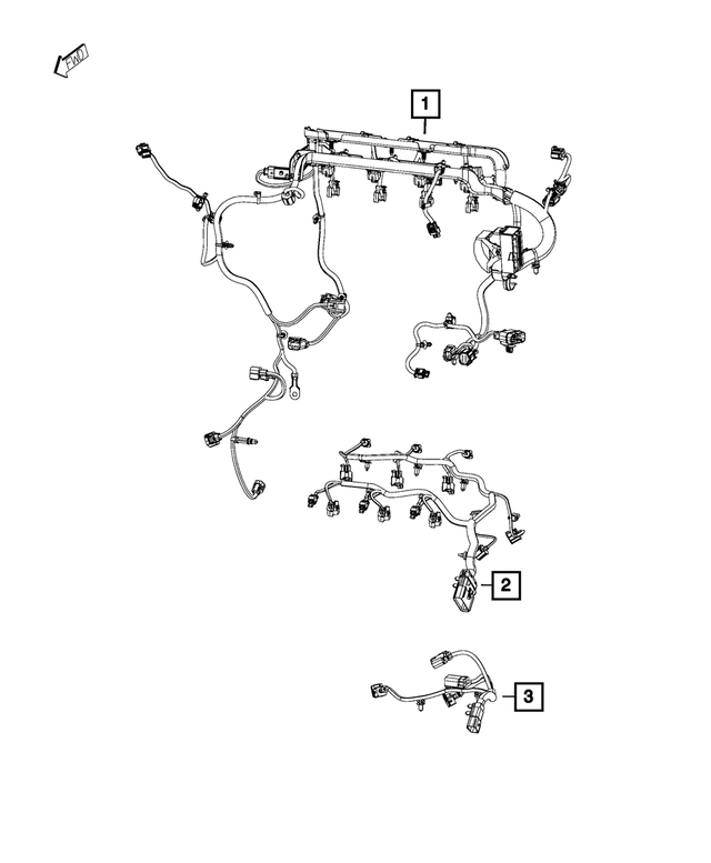 68234693AD - : Engine Wiring for Mopar Image