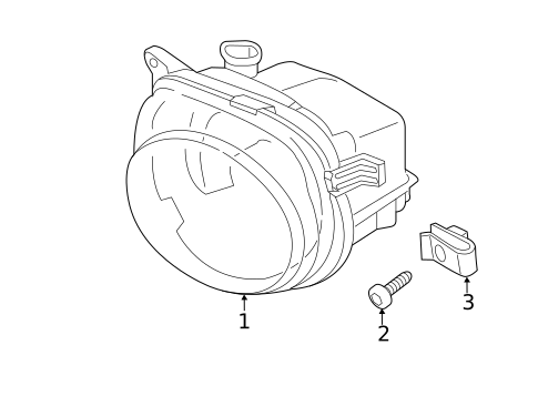 Fog Lamps for 2015 BMW 535i GT xDrive #1