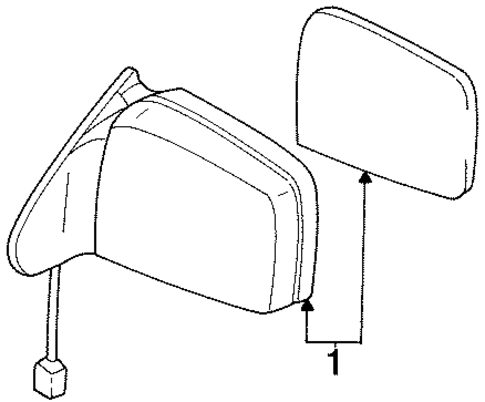 Outside Mirrors for 1997 Nissan Pickup #0
