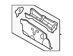 AL8Z7801610A - Body: Lower Dash Panel for Ford Image