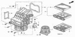 90155SE0003 - Electrical/Exhaust/Heater/Fuel: SCREW, TAPPING (6X20) for Honda Image