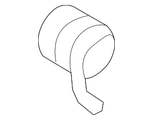 99753761200 - Body: Door Handle Rod Guide for Porsche Image