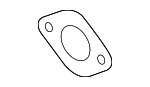 287513S000 - Exhaust: Rear Muffler Gasket for Genesis: G70 | Hyundai: Elantra, Elantra Coupe, Elantra GT, Genesis, Genesis Coupe, Santa Fe, Sonata, Tucson, Veloster N Image