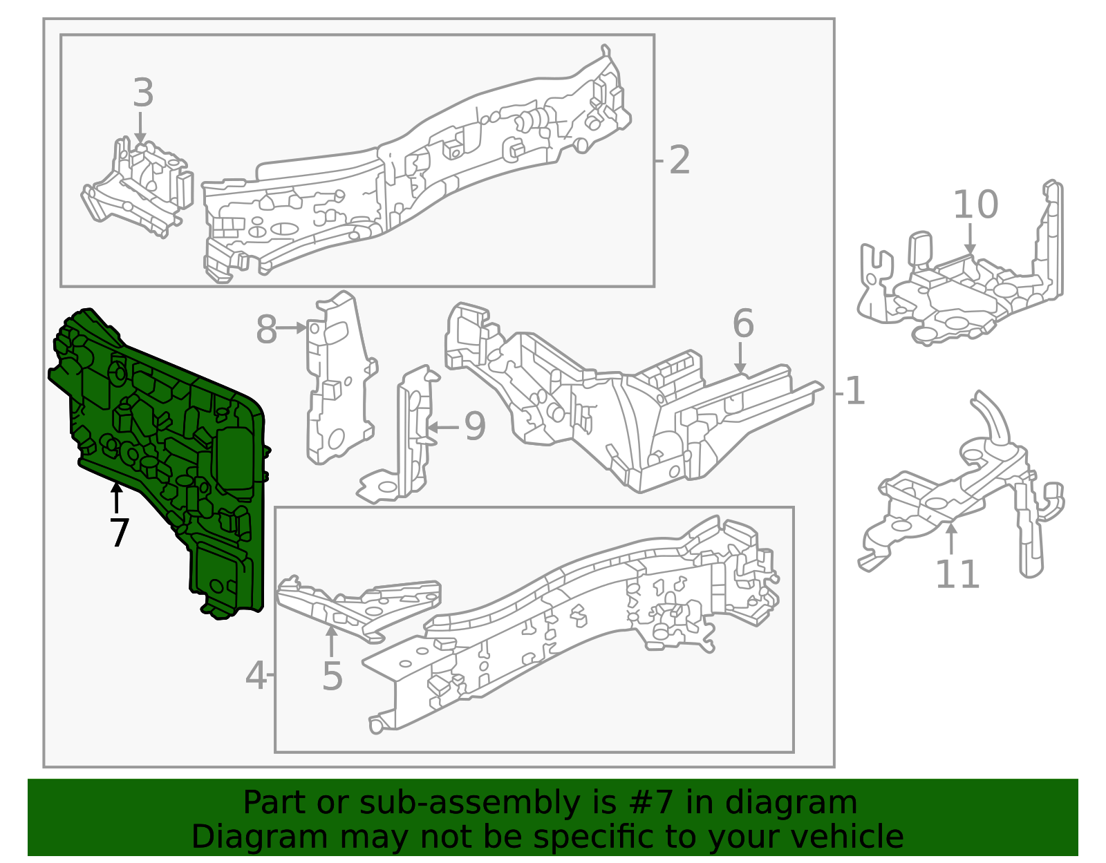 60919-3A0-A00ZZ - 2023-2025 Honda CR-V - Extension Panel | Genuine ...