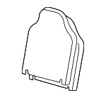 ZZP288132 - Body: Cushion for Mazda: B2300, B2500, B3000, B4000 Image