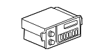 16256831 - Body: Radio for Chevrolet: Blazer, Caprice, Impala, Lumina, Malibu, Monte Carlo, Venture | GMC: Jimmy | Oldsmobile: Bravada, Silhouette Image