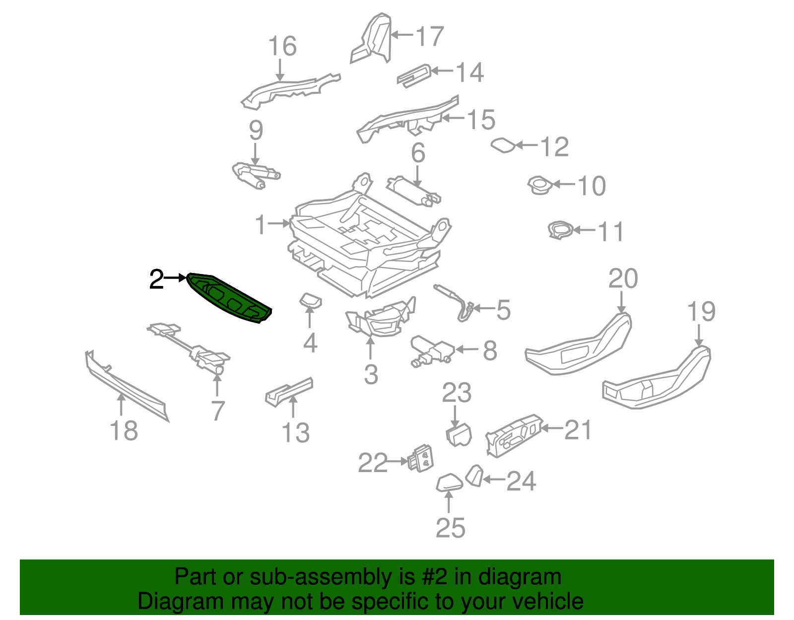 Support Plate - BMW (52-10-7-184-350)