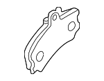 SFP500120 - : 1995-2002 Land Rover Range Rover - Brake Pads for Land Rover: Range Rover Image