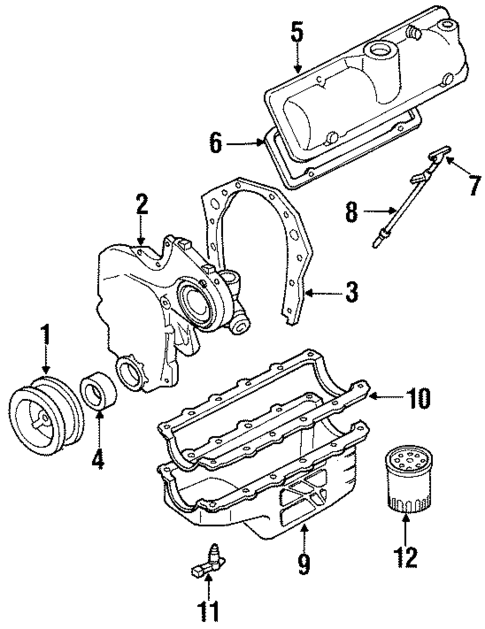 Engine Parts for 1998 Oldsmobile Cutlass #0
