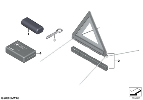 Car Tool / Lifting Jack for 2014 BMW i3 60Ah #0