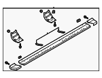 HC3Z16451MC - Body: Running Board for Ford Image