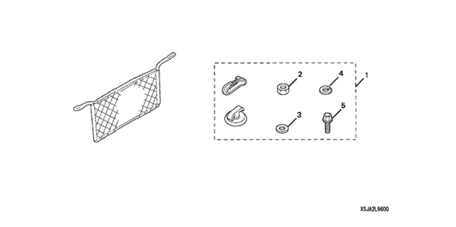 Cargo Net for 2006 Acura RL #0