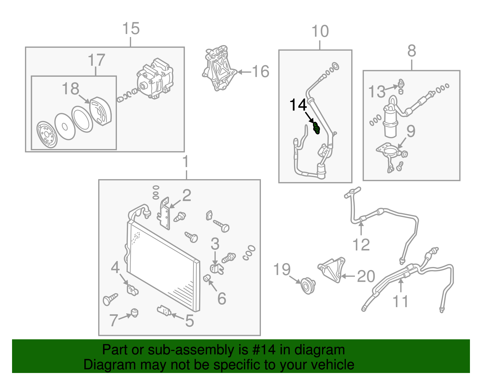 Low Pressure Cut-Off Switch - Nissan (92138-7B000)