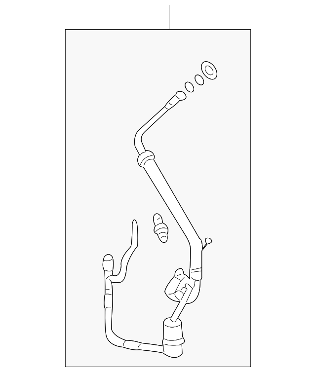 Pressure Hose - Nissan (92480-7B010)