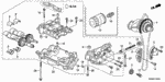 13441PNA004 - Engine: CHAIN (62L) for Honda Image