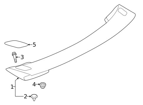 Rear Spoiler for 2022 Subaru Impreza #0