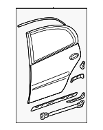 15949964 - Body: Door Shell for GM Image