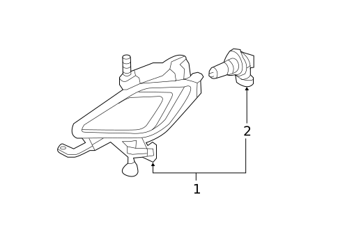 Bulbs - Chassis for 2012 Hyundai Elantra #2
