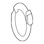11549298 - Cooling System: Outlet Hose Clamp for GM Image