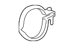 95B253725B - Exhaust: Catalytic Converter Clamp for Porsche Image