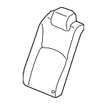 82127TBAA41 - Body: Seat Back Pad for Honda: Civic Image