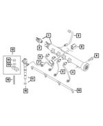 68101424AA - Fuel: Hex Flange Nut for Mopar Image