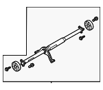 5WA521101H - Suspension: Drive Shaft for Audi: A3, A3 Quattro, S3 Image