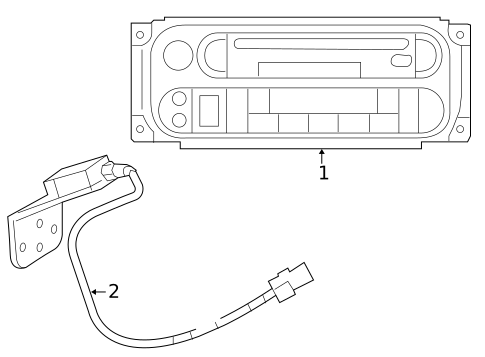 Navigation System Components for 2007 Jeep Commander #0