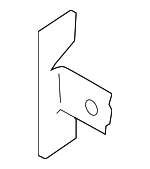 41217168975 - Body: Hinge Pillar Bracket for BMW: 328i, 328i xDrive, 328xi, 335i, 335i xDrive, 335is, 335xi, M3 Image