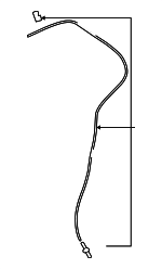 989502F000 - Body: Washer Hose for Kia: Spectra5 Image