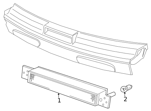 High Mount Lamps for 1999 Land Rover Range Rover #0