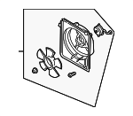 KL6815035 - : Fan Assembly for Mazda Image