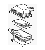 1770007080 - Engine: Air Cleaner Assembly for Toyota: Tundra Image