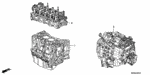10003RAAA04 - Engine: GENERAL ASSY., CYLINDER HEAD for Honda Image