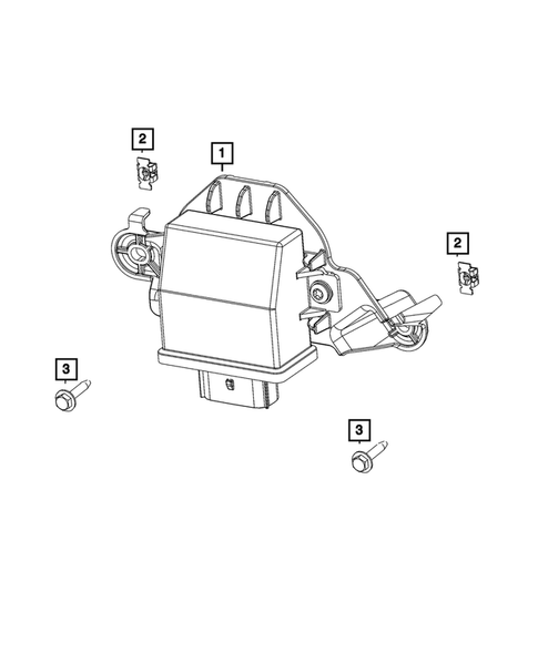 Keys, Modules and Engine Controllers for 2023 Ram 1500 #22