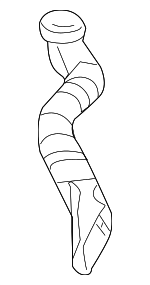 5124746AA - Body: Rear Duct for Dodge: Sprinter 2500, Sprinter 3500 Image