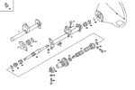 933006103 - Steering: Screw for Mercedes-Benz Image
