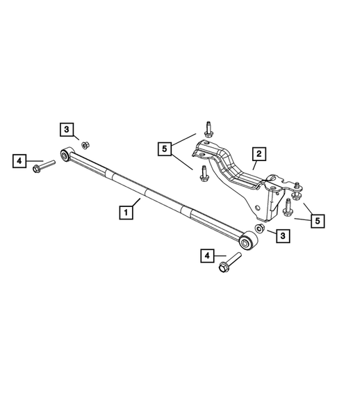 Rear Stabilizer Bar for 2013 Chrysler Town & Country #0