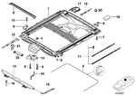 54128185201 - : Corner Molding, Left for BMW Image