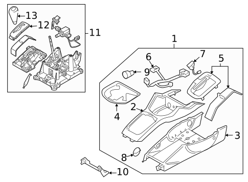 Automatic Transmission Components for 2005 Suzuki Reno #0