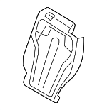 52207319569 - : Seat Back Pad for BMW Image