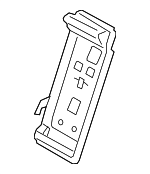 52207319563 - Body: Seat Back Frame for BMW Image