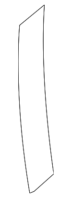 LE43508W200 - : Front Molding for Mazda Image