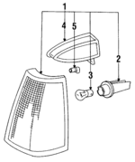 1392608 - : Socket Seal - Passenger Side (RH) for Volvo: 740, 760, 940, 960 Image