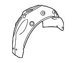 51717260294 - Body: Wheelhouse Liner for BMW Image