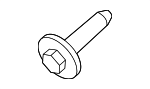 7149110671 - Body: Wheelhouse Liner Bolt for BMW Image