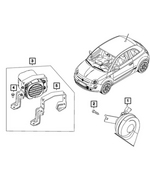 68656487AA - Electrical: Horn for Mopar Image
