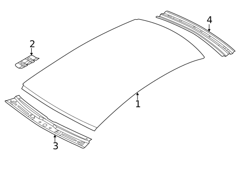Roof & Components for 2013 Audi allroad #0