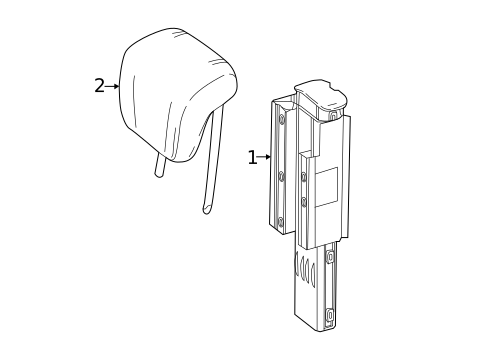Roll Bar & Headrest Assembly for 2018 Mercedes-Benz S63 AMG #0